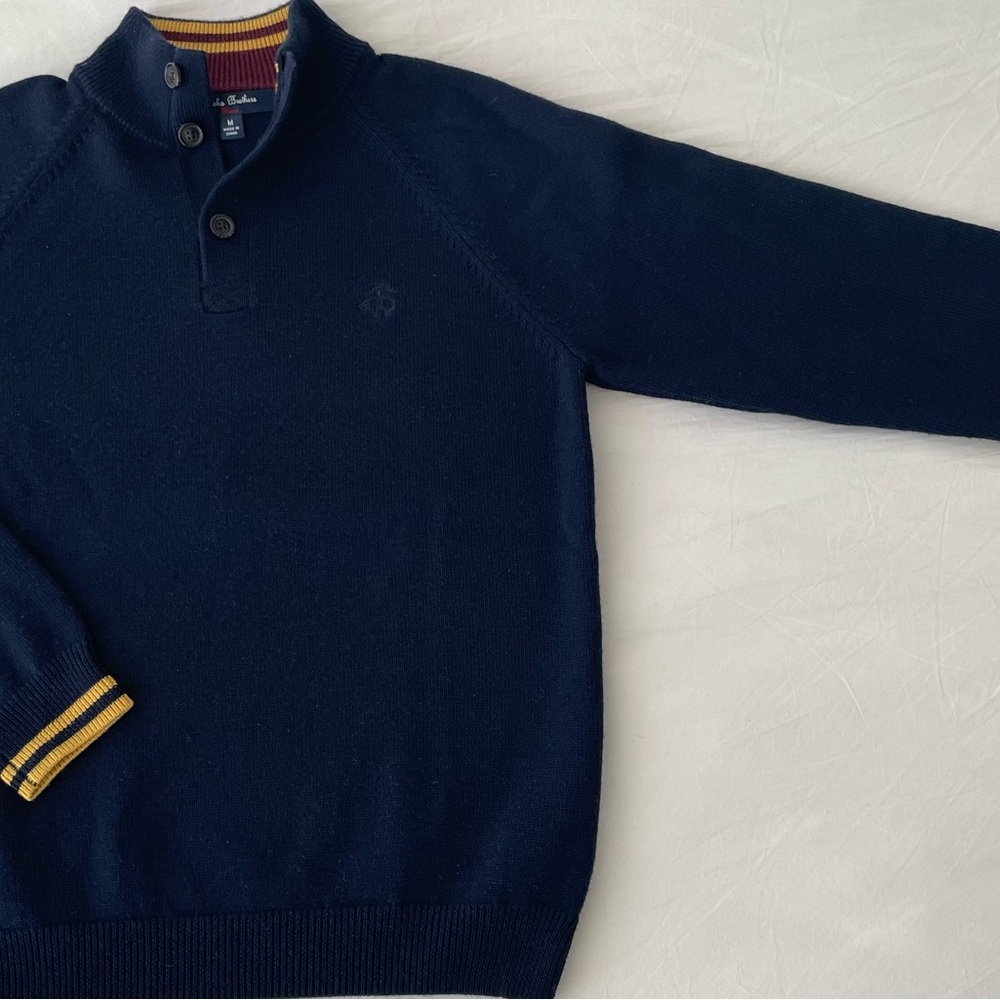 Brooks Brothers Boys’ Merino Wool Sweater - Size Medium